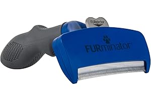 FURminator Undercoat Deshedding Tool for Dogs, Deshedding Brush for Dogs, Removes Loose Hair and Combats Dog Shedding