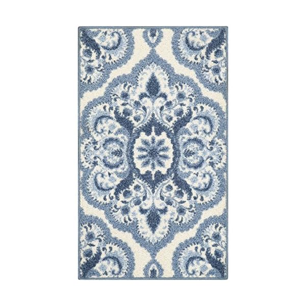 Maples Rugs Kitchen Rug Vivian Non Skid Small Accent Throw Rugs [Made