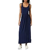 Amazon Essentials Women's Tank Waisted Maxi Dress (Available in Plus Size)