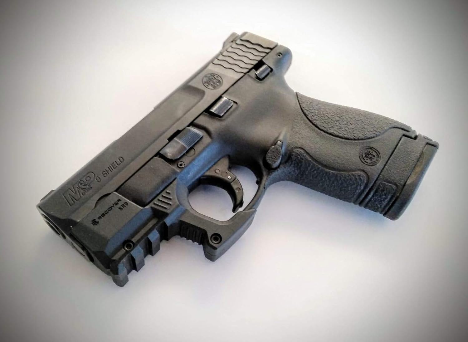 Recover Tactical SHR9 Compatible with The Smith & Wesson Shield 9mm and SW40 Picatinny Rail - Easy Installation, No Modifications Required to Your Firearm, no Need for a Gunsmith : Sports & Outdoors