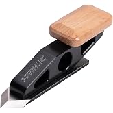 POWERTEC Chisel Plane with Spear Point Blade &ndash; Compact Edge Trimming Tool for Woodworking, Plug Trimming, Corner and Joinery Cleanup &ndash; Includes Wrench (72163)