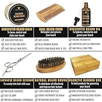 naturenics premium beard grooming kit