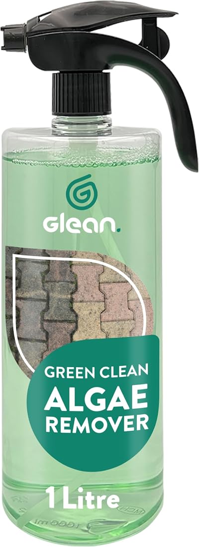GLEAN Green Clean Algae Remover 1L Covers 10m² Ready to Use Spray