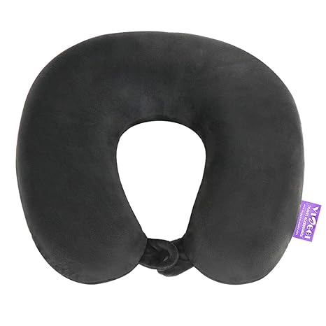 Buy Viaggi Grey U Shaped Memory Foam Travel Neck And Neck Pain