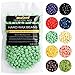 BlueZoo 100g Different Smell Depilatory Pearl Hard Wax Brazilian Granules Hot Film Wax Bead For Hair Removal By Perman (Lavender smell, Multicolor)
