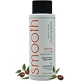 Keragen - Brazilian Keratin Smoothing Treatment, Blowout Straightening System for Dry and Damaged Hair - Forte, Sulfate Free - Eliminates Curls and Frizz, Medium to Coarse Hair (2 Oz)
