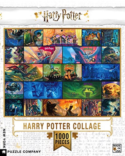 New York Puzzle Company - Harry Potter Harry Potter Collage - 1000 Piece Jigsaw Puzzle