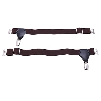 iEFiEL 1Paar Einstellbar Sockenhalter Herren Strumpfhalter Clips-Strumpfhalter Socken Strumpf Garter