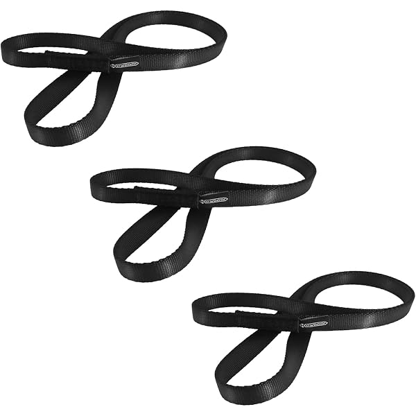 Lot De 20 Connecteurs Ronds En Plastique Ganzoo – Pour Paracorde 550, Bracelets, Cordons, Ouverture 4 Mm, Noir