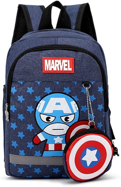 Amazon Co Jp 子供 リュック Ykbba 子供の通学男性赤ちゃん漫画赤い車小クラス中学校少年バックパック22x8x30 7 ホーム キッチン