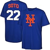 Juan Soto New York Mets MLB Toddler 2-4 Blue Official Name & Number Performance Jersey T-Shirt