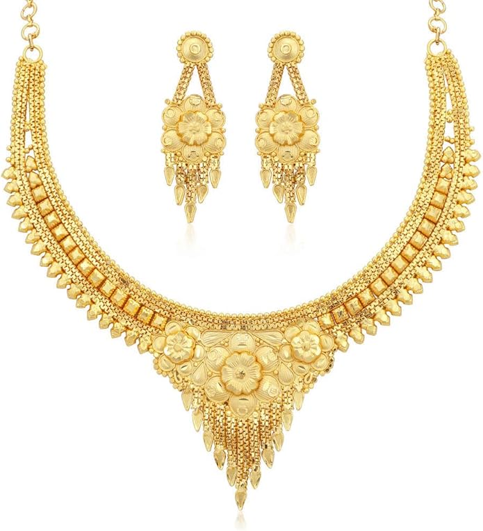 Buy Sukkhi Classic 24 Carat Gold Plated Wedding Jewellery Choker