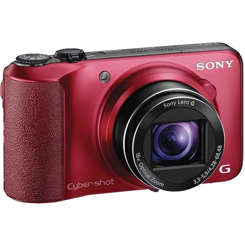 Sony Hx10v SONY製 Cyber-shot DSC-HX10V/R レッド 1820万画素 中古
