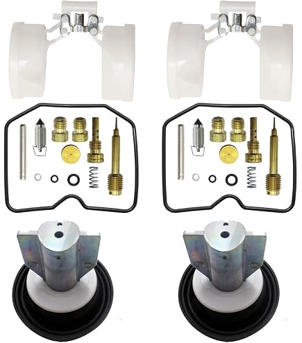 2x Carburetor Repair Kit For Kawasaki KLE500 (1991-1995) - Gaskets, Seals, O-Rings