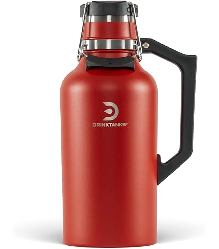 Amazon.com: DrinkTanks Craft Growler – 128 oz Vacuum Insulated