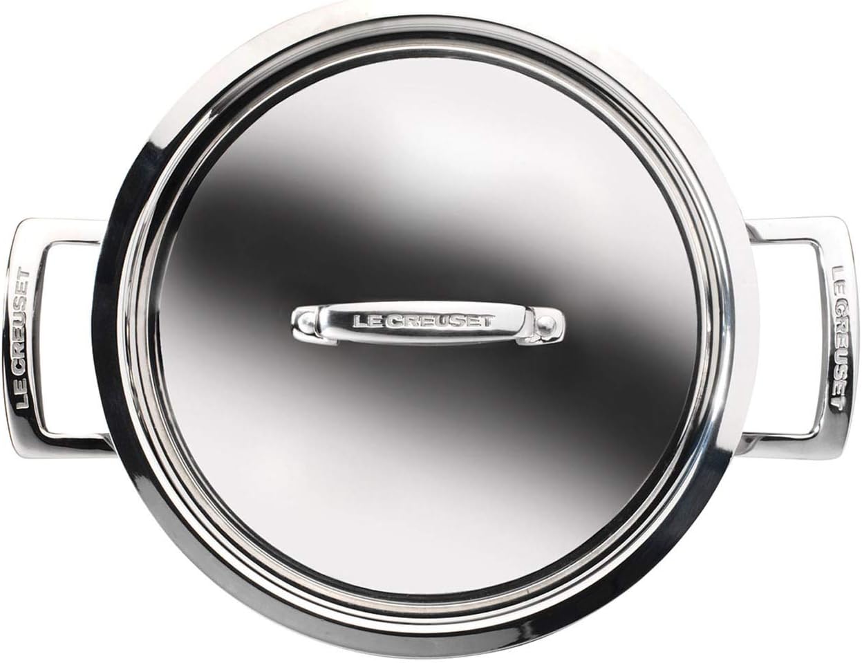 Le Creuset 3-Ply Stainless Steel Deep Casserole with Lid, 18 x 9.3 cm, 96200618001000, Silver, 2.3 Litres - Image 4