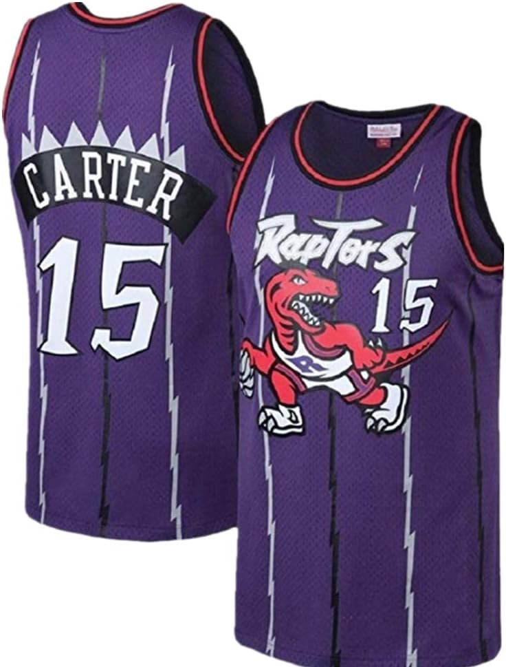 Men's Retro Carter #15 Toronto Nostalgic Basketball Jersey