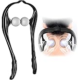Dipua Neck Massager for Pain Relief Deep Tissue Self Trigger Point Shiatsu Shoulder & Back Massager for Neck, Shoulders, Legs, Home/Office Use