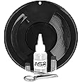 ASR Outdoor Gold Pan Gold Prospecting Beginners Kit, Collection Tools, 5 Piece Black