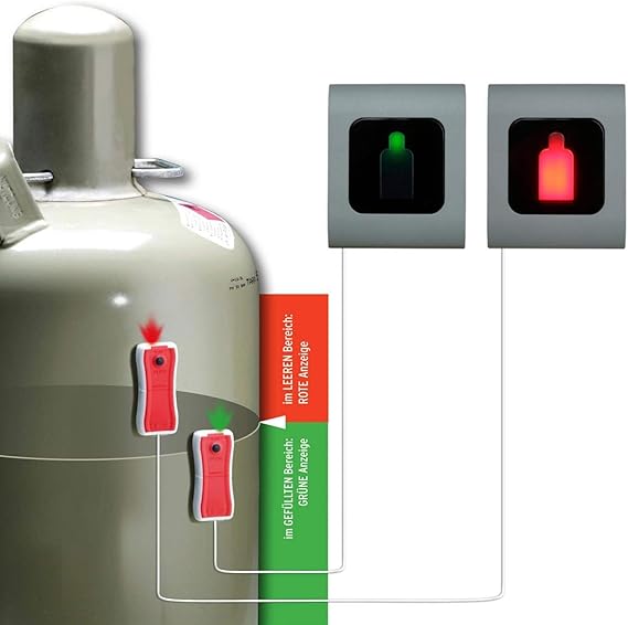 Basetech Indicateur De Niveau De Remplissage De Bouteilles De Gaz BT-2372777 - Au