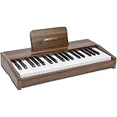 JALOKEE Kids Piano Keyboard, Digital Piano for Kids, Music Educational Instrument Toy, Wood Toy for 3+ Girls and Boys (Walnut, 37 Keys)