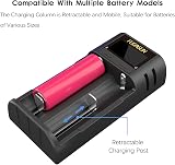 FUGASUN LCD Intelligent Battery Charger for 18650 21700 26650 view 4
