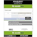 AT-A-GLANCE 2024 Monthly Planner Refill, 8-1/2" x