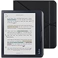 Kobo Libra Colour Black eReader with Case Bundle