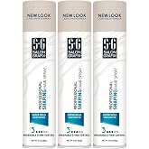 Salon Grafix Professional Super Hold Unscented Shaping Hair Spray, 10-Ounces (3 pack)