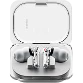 Nothing Ear (a) Wireless Earbuds, 45dB Hybrid Noise Cancelling Earbuds, Hi-Res Audio, Advanced Equaliser, Dual Connect, 6 Mics, 42.5H Playtime Ear Buds Wireless Bluetooth, White