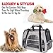 CFY Pet Travel Carriers Bag Soft-Sided Pet Portable Bag Airline Approved