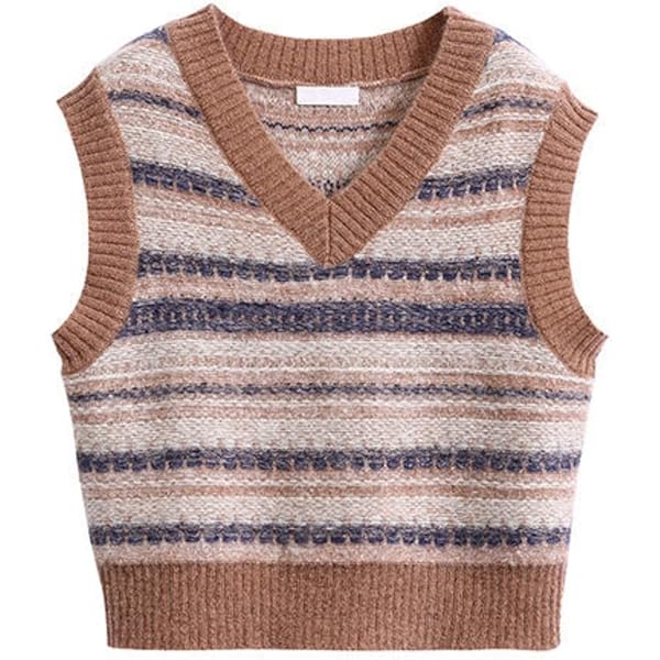 トップス Olde H&Daughter WOOL DS KNIT VEST トップス Olde H & Daughter WOOL DS KNIT VEST olde h&daughter