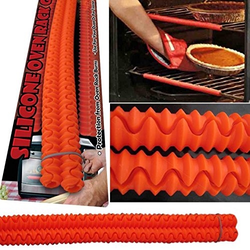 New Design Silicone Oven Rack Edge Clip Guard Heat Resistant Red Set Of 2 Helps, Copper Knife Holder - Accessories Car, In Exterior, Automobile Accessories, Car Assessories