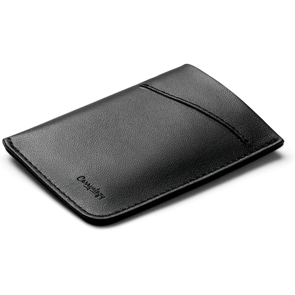 bellroy card sleeve wallet amazon Bellroy Slim Sleeve, slim leather wallet (Max. 8 cards and bills) - Black :  Clothing, Shoes & Jewelry main image 0