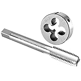 Burkit M12 X 1.5 Tap and Die Set, M12 x 1.5 Machine
