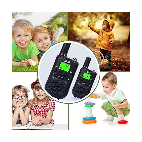 Walkie-Talkies-Wireless-Interphone-22-Channel-FRSGMRS-2-Way-Radio-2-miles-up-to-3-Miles-UHF-Handheld-Walkie-Talkies-for-KidsBusiness-Outdoor-Use-1-pair-Black