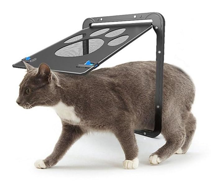 ABC Fliegengittertür Hundetür Haustierklappe Haustiertüre Fuer Hunde Katze Hundetür Katzentür Haustier Tür Pet Screen Tür Aut
