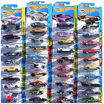 Amazon.com: Hot Wheels Basic Car 50-Pack Styles May Vary ...