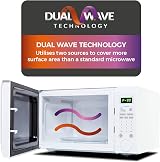 Tower KOR1N0AT Family-Size 1000W Digital Microwave 31L White view 3