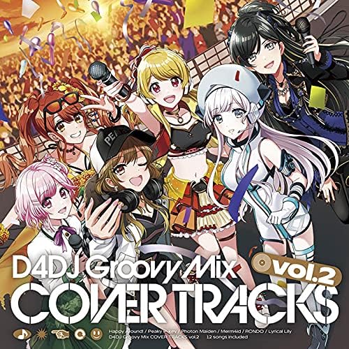 Amazon D4dj Groovy Mix カバートラックス Vol 2 Happy Around Peaky P Key Photon Maiden Merm4id 燐舞曲 Lyrical Lily アニメ ミュージック