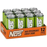 Nos High Performance Energy Drink, Sonic Sour, 16 Oz Can (Pack of 12) | Pack of 12
