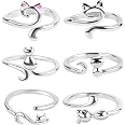 2pcs Cute Cat Bookmarks – Metal Alloy Book Mark With Heart Pendant, Fun Reading Accessories For Cat Lovers-1032013