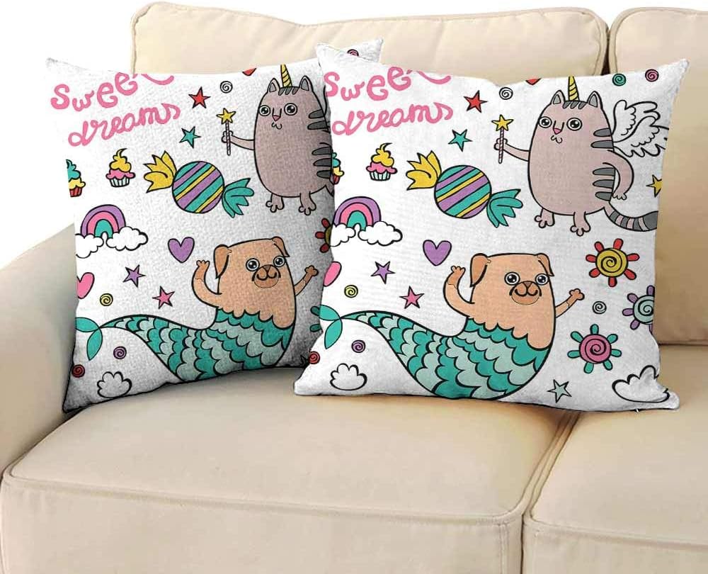 Which Is The Best Unicorn Cats Ninja Pillow