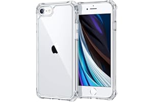 ESR for iPhone SE (2022) Case, iPhone SE (2020) and iPhone 8, Military-Grade Protection, Shock-Absorbing Corners, Yellowing-Resistant Back, Phone Case for SE 3/2, Air Armor Case, Clear
