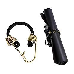 AUXBC 20PCS 4Inch Mini Black Bungee Cords with