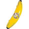 WIDMANN Inflatable Big Bananas 100cm Props & Theme Inflatable Blow-Up Party Decoration for Fancy Dress Accessory
