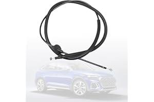 FZJDSD Hood Latch Release Cable 1PC Front Compatible with Audi A4 S4 A5 S5 Q5 SQ5 2008-2017 Replace 8R1823535, 8K1823535, 8T1823535, Front Hood Latch Lock Release Cable