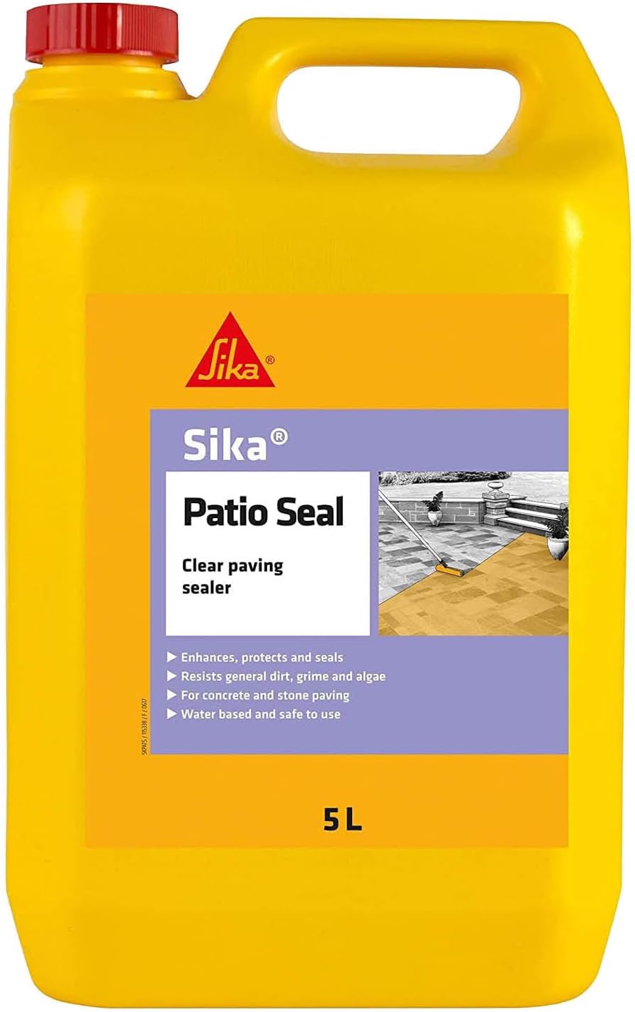 Sika Patio Seal 5Lt Water-Based Sealer for Paving Slabs