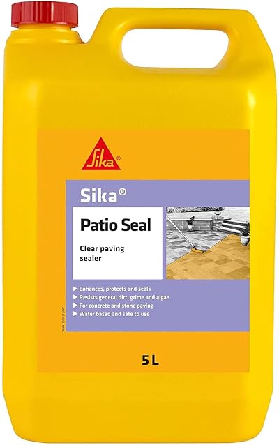 Sika Patio Seal 5Lt Water-Based Sealer for Paving Slabs