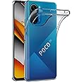 MaiJin Case for Xiaomi Poco F3 / Redmi K40, Soft TPU Rubber Gel Bumper, Transparent Back Cover